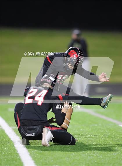 Thumbnail 2 in Palmer @ Winnsboro (UIL Football 3A Area Playoff) photogallery.