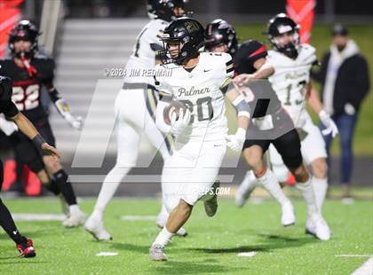 Thumbnail 1 in Palmer @ Winnsboro (UIL Football 3A Area Playoff) photogallery.