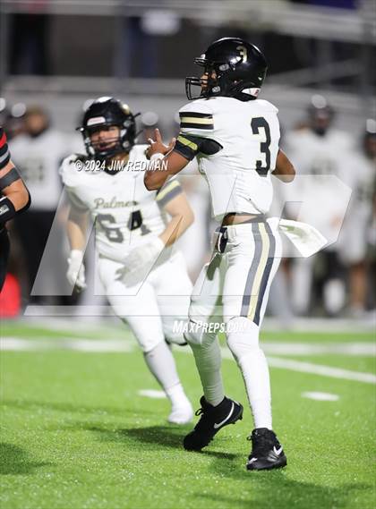 Thumbnail 1 in Palmer @ Winnsboro (UIL Football 3A Area Playoff) photogallery.