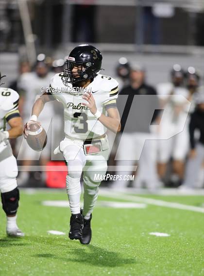 Thumbnail 2 in Palmer @ Winnsboro (UIL Football 3A Area Playoff) photogallery.