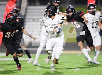 Thumbnail 2 in Palmer @ Winnsboro (UIL Football 3A Area Playoff) photogallery.
