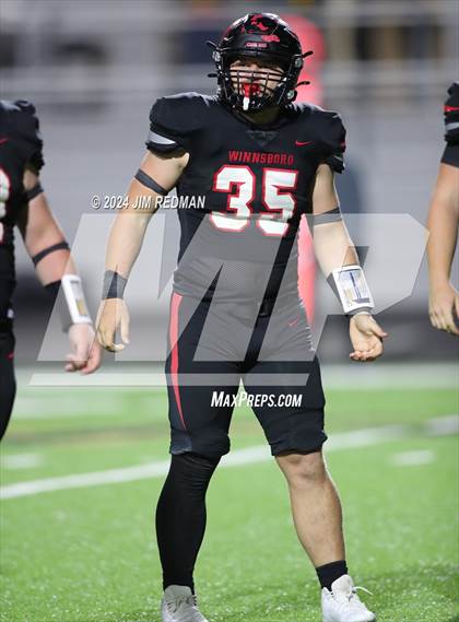 Thumbnail 1 in Palmer @ Winnsboro (UIL Football 3A Area Playoff) photogallery.
