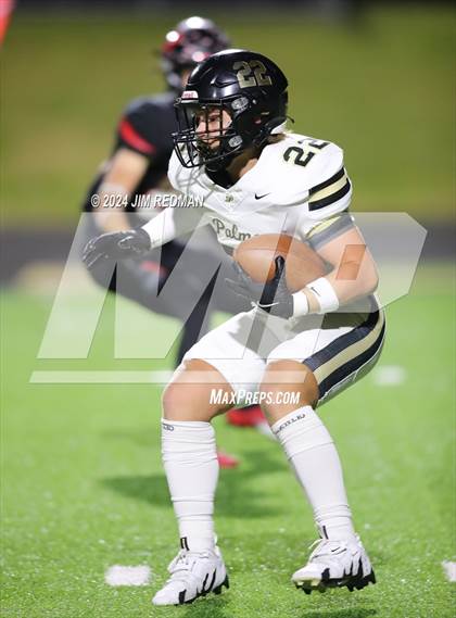 Thumbnail 2 in Palmer @ Winnsboro (UIL Football 3A Area Playoff) photogallery.