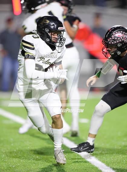 Thumbnail 1 in Palmer @ Winnsboro (UIL Football 3A Area Playoff) photogallery.