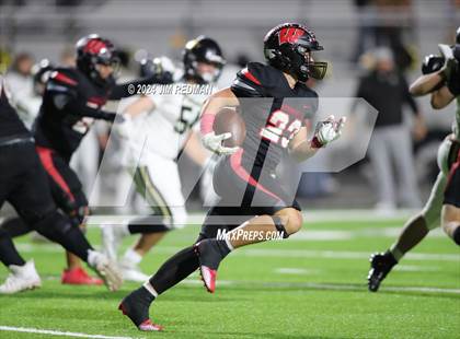 Thumbnail 2 in Palmer @ Winnsboro (UIL Football 3A Area Playoff) photogallery.