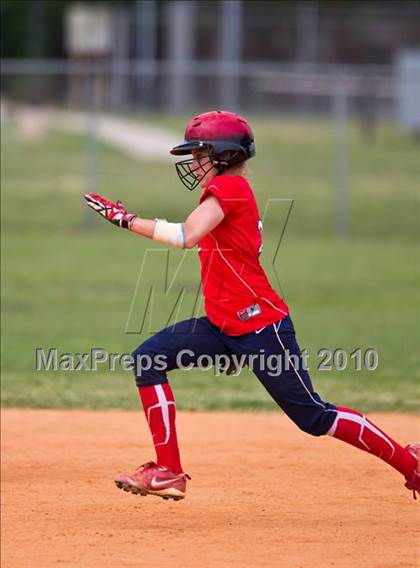 Thumbnail 3 in Cornerstone Christian vs Central Christian (Texas Christian Athletic League State Tournament) photogallery.