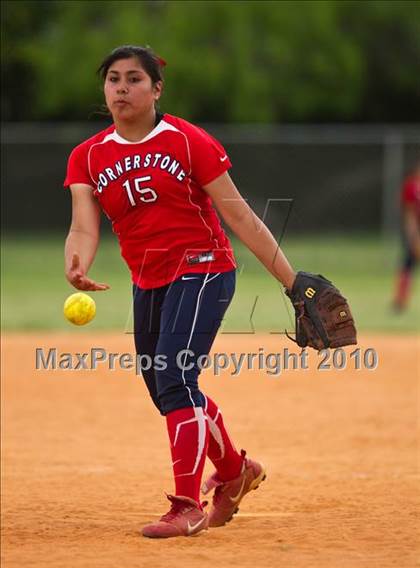 Thumbnail 2 in Cornerstone Christian vs Central Christian (Texas Christian Athletic League State Tournament) photogallery.