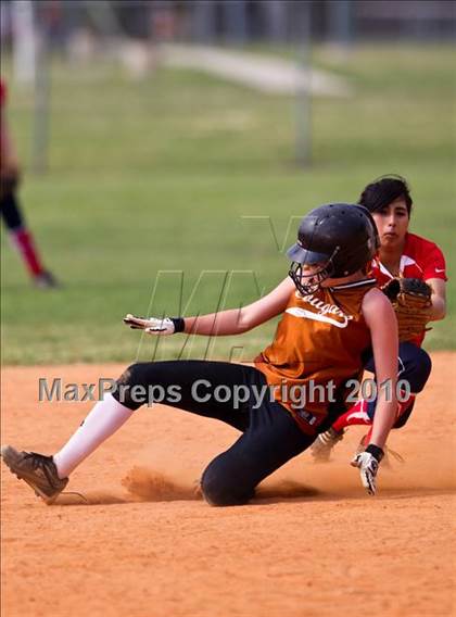 Thumbnail 2 in Cornerstone Christian vs Central Christian (Texas Christian Athletic League State Tournament) photogallery.