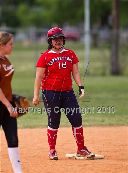 Thumbnail 1 in Cornerstone Christian vs Central Christian (Texas Christian Athletic League State Tournament) photogallery.