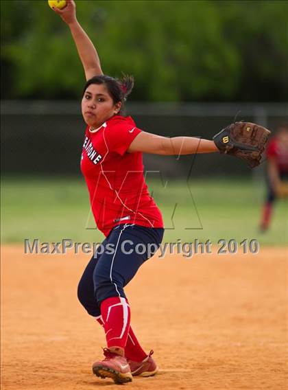 Thumbnail 3 in Cornerstone Christian vs Central Christian (Texas Christian Athletic League State Tournament) photogallery.