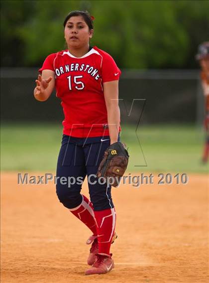 Thumbnail 1 in Cornerstone Christian vs Central Christian (Texas Christian Athletic League State Tournament) photogallery.