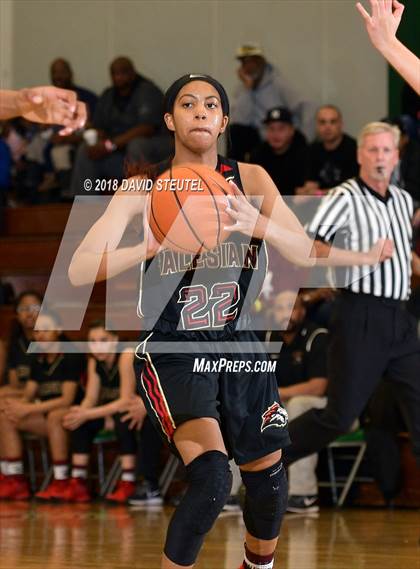 Thumbnail 3 in Salesian College Preparatory vs. Harvard-Westlake (St. Mary's Stockton MLK Showcase) photogallery.