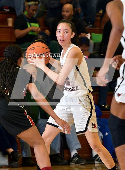 Thumbnail 2 in Salesian College Preparatory vs. Harvard-Westlake (St. Mary's Stockton MLK Showcase) photogallery.