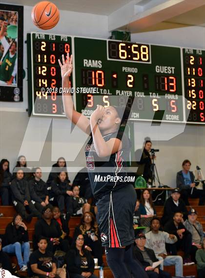 Thumbnail 2 in Salesian College Preparatory vs. Harvard-Westlake (St. Mary's Stockton MLK Showcase) photogallery.