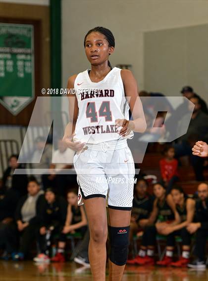 Thumbnail 3 in Salesian College Preparatory vs. Harvard-Westlake (St. Mary's Stockton MLK Showcase) photogallery.