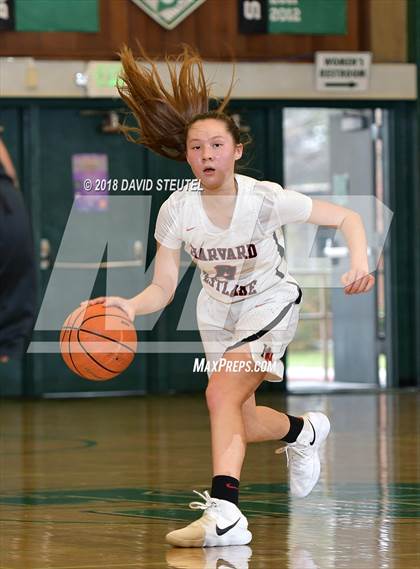 Thumbnail 2 in Salesian College Preparatory vs. Harvard-Westlake (St. Mary's Stockton MLK Showcase) photogallery.