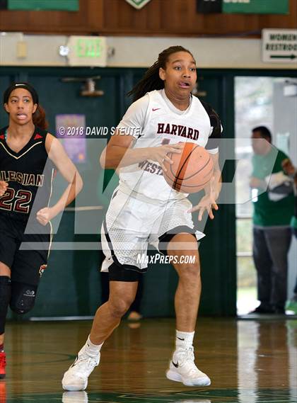 Thumbnail 1 in Salesian College Preparatory vs. Harvard-Westlake (St. Mary's Stockton MLK Showcase) photogallery.