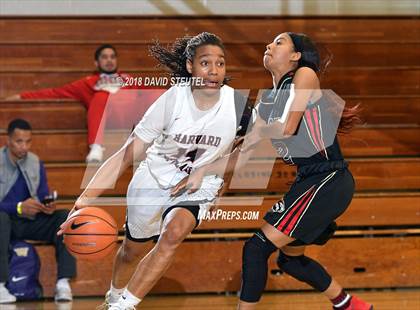 Thumbnail 1 in Salesian College Preparatory vs. Harvard-Westlake (St. Mary's Stockton MLK Showcase) photogallery.