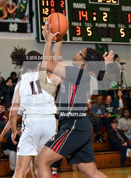 Thumbnail 2 in Salesian College Preparatory vs. Harvard-Westlake (St. Mary's Stockton MLK Showcase) photogallery.