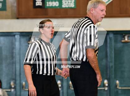 Thumbnail 2 in Salesian College Preparatory vs. Harvard-Westlake (St. Mary's Stockton MLK Showcase) photogallery.