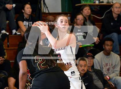 Thumbnail 3 in Salesian College Preparatory vs. Harvard-Westlake (St. Mary's Stockton MLK Showcase) photogallery.