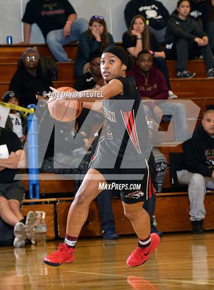 Thumbnail 1 in Salesian College Preparatory vs. Harvard-Westlake (St. Mary's Stockton MLK Showcase) photogallery.