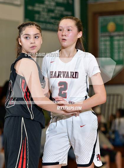 Thumbnail 3 in Salesian College Preparatory vs. Harvard-Westlake (St. Mary's Stockton MLK Showcase) photogallery.