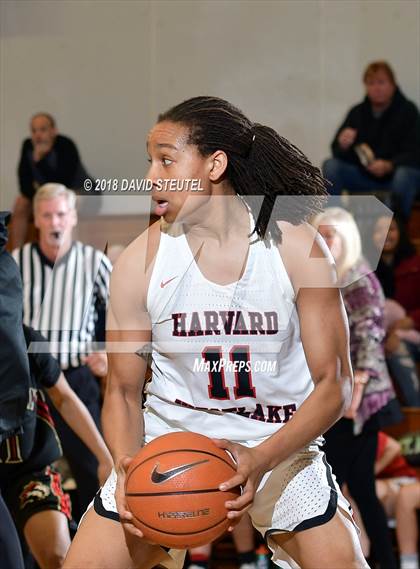 Thumbnail 2 in Salesian College Preparatory vs. Harvard-Westlake (St. Mary's Stockton MLK Showcase) photogallery.