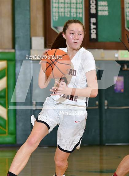 Thumbnail 3 in Salesian College Preparatory vs. Harvard-Westlake (St. Mary's Stockton MLK Showcase) photogallery.