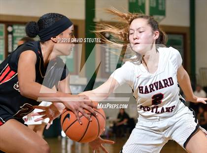 Thumbnail 1 in Salesian College Preparatory vs. Harvard-Westlake (St. Mary's Stockton MLK Showcase) photogallery.