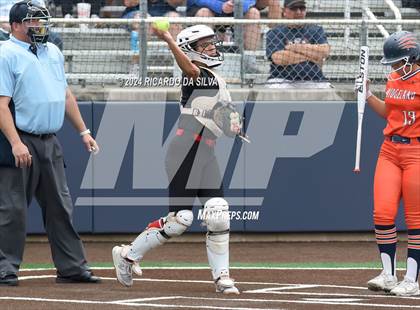 Thumbnail 3 in Bridgeland vs Tomball (UIL Softball 6A Region 2 Bi District) photogallery.