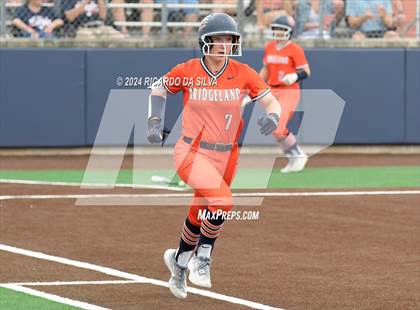 Thumbnail 2 in Bridgeland vs Tomball (UIL Softball 6A Region 2 Bi District) photogallery.