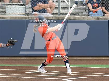 Thumbnail 2 in Bridgeland vs Tomball (UIL Softball 6A Region 2 Bi District) photogallery.