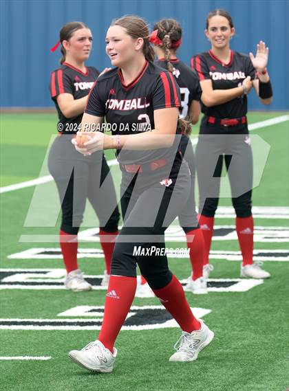 Thumbnail 2 in Bridgeland vs Tomball (UIL Softball 6A Region 2 Bi District) photogallery.