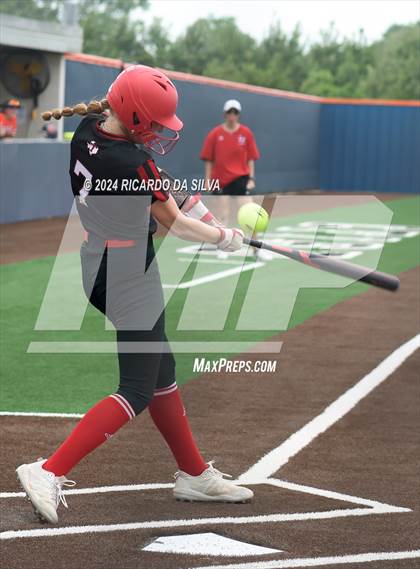 Thumbnail 3 in Bridgeland vs Tomball (UIL Softball 6A Region 2 Bi District) photogallery.