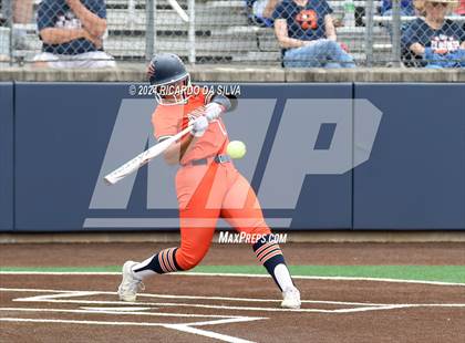 Thumbnail 2 in Bridgeland vs Tomball (UIL Softball 6A Region 2 Bi District) photogallery.