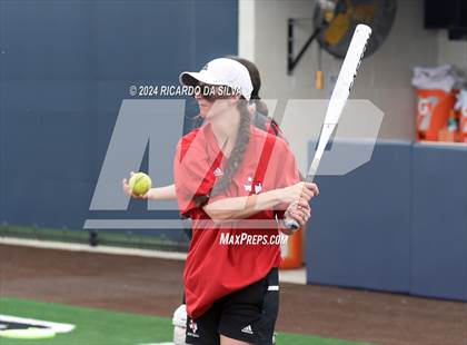 Thumbnail 3 in Bridgeland vs Tomball (UIL Softball 6A Region 2 Bi District) photogallery.