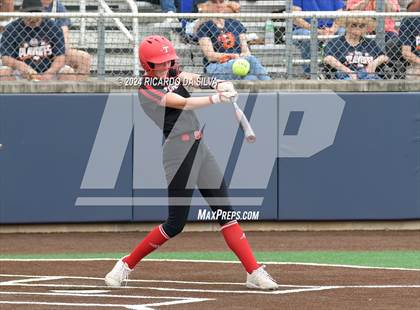 Thumbnail 2 in Bridgeland vs Tomball (UIL Softball 6A Region 2 Bi District) photogallery.