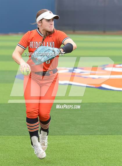 Thumbnail 2 in Bridgeland vs Tomball (UIL Softball 6A Region 2 Bi District) photogallery.