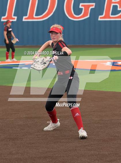 Thumbnail 2 in Bridgeland vs Tomball (UIL Softball 6A Region 2 Bi District) photogallery.