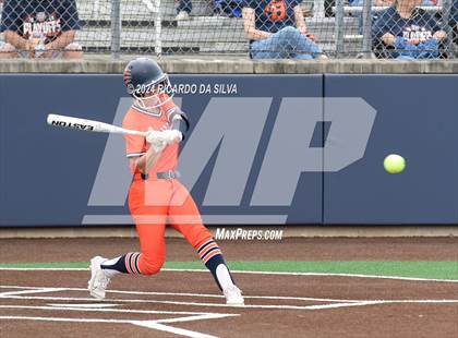 Thumbnail 2 in Bridgeland vs Tomball (UIL Softball 6A Region 2 Bi District) photogallery.