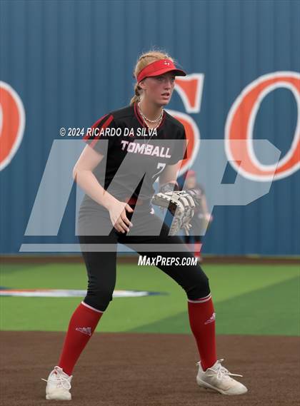 Thumbnail 2 in Bridgeland vs Tomball (UIL Softball 6A Region 2 Bi District) photogallery.