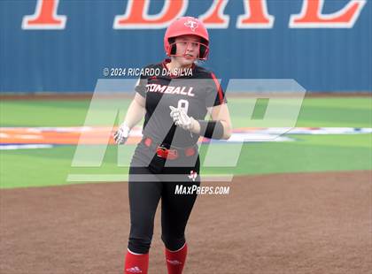 Thumbnail 2 in Bridgeland vs Tomball (UIL Softball 6A Region 2 Bi District) photogallery.
