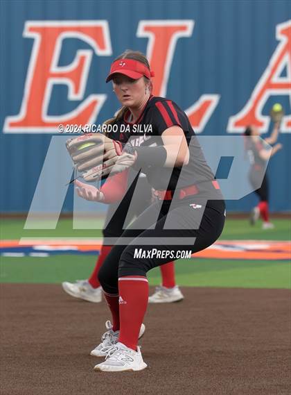 Thumbnail 3 in Bridgeland vs Tomball (UIL Softball 6A Region 2 Bi District) photogallery.