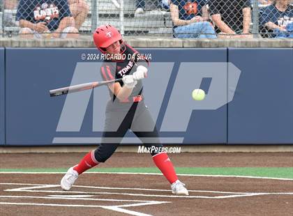 Thumbnail 2 in Bridgeland vs Tomball (UIL Softball 6A Region 2 Bi District) photogallery.