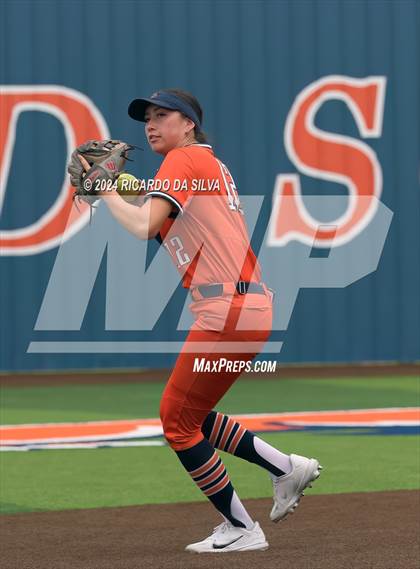 Thumbnail 3 in Bridgeland vs Tomball (UIL Softball 6A Region 2 Bi District) photogallery.