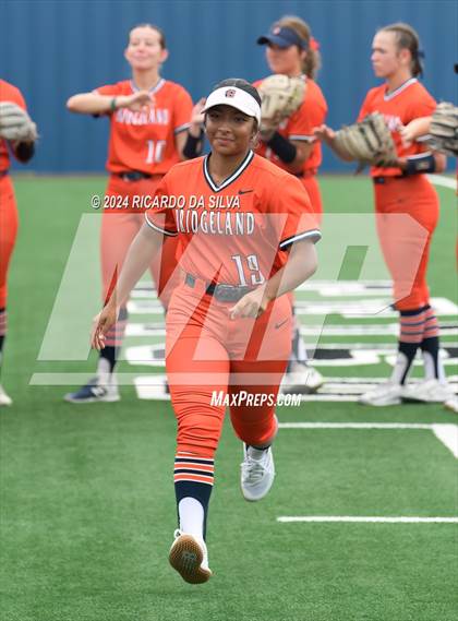 Thumbnail 1 in Bridgeland vs Tomball (UIL Softball 6A Region 2 Bi District) photogallery.