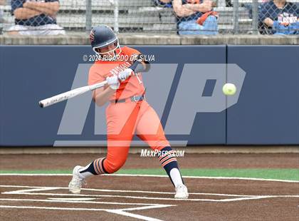 Thumbnail 3 in Bridgeland vs Tomball (UIL Softball 6A Region 2 Bi District) photogallery.