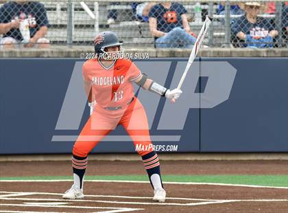 Thumbnail 3 in Bridgeland vs Tomball (UIL Softball 6A Region 2 Bi District) photogallery.