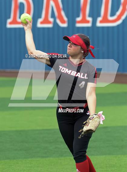 Thumbnail 1 in Bridgeland vs Tomball (UIL Softball 6A Region 2 Bi District) photogallery.